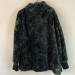 LuLaRoe  Nancy Sherpa Fuzzy Teddy Jacket with‎ Half Zip Size Medium Photo 1