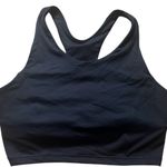Lululemon  crop top with built in bra Black size 8 EUC Photo 1