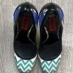Missoni  Chevron Print Round Toe Heels Multicolor Photo 0