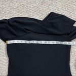 Milly  Women’s Large Black One Shoulder Ruffle Top Photo 8