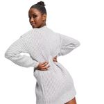 NWT 4th & Reckless Tamara Oversized Sweater Dress in Gray Size XS Photo 4