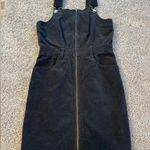 American Eagle Corduroy Mini Black Dress Photo 0