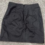 SheIn Black Leather Skirt Photo 1