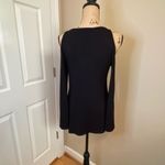 Kate & Mallory  Black Off Shoulder Top w/ Crochet Size S Photo 4