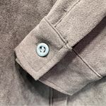 Chadwick's Vintage Brown Microsuede Button Front Tunic Length Top Chadwick’s Real Comfort Photo 5