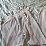 Honeydew Cozy Waffle Knit Lounge Pants in Light Gray Size M Photo 2