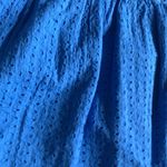 Eyelet dress in blue Size M Photo 2