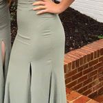 Dear Cleo Olive Green Dress Size 4 Photo 2