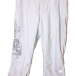 Nike ACG Straight Leg Cropped Athletic Pants Baby‎ Blue Womens 8 Y2K Photo 0