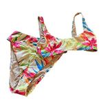 VYB Summer Feels Tropical Bikini Set Twisted Top Palm Print Hawaii Surf Y2K NWOT Size XS Photo 0