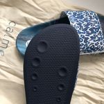 Johnny Was NWOB  Calme Sandals Slides in Blue and White Size 7 Photo 2