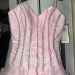 Light Pink Ball Gown/Prom Dress Size 2 Photo 1