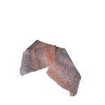 VTG 1970's Made in Italy Wool Acrylic Scarf Lazarus Columbus OH Ombre Knit Wrap Photo 3