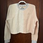 Madewell NWT  MWL Airyterry Colorblock Sweatshirt Size M Photo 2