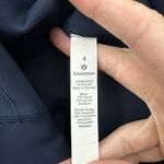 Lululemon Wunder Train High Rise Shorts 6" True Navy Athletic Biker Women's 4 Photo 4