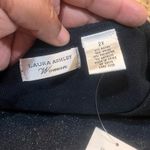 Laura Ashley NWT  Tank Women's Top 2X Black Glitter Sparkle Sleeveless‎ Stretch Photo 7