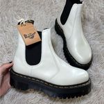 Dr. Martens Women's White Chelsea Boots Photo 0