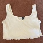 SheIn yellow cropped tank top S Photo 0