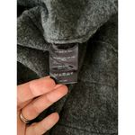 Anthropologie  | Sparrow | Seamed Boiled Wool Dress | Gray | Sz s Photo 8