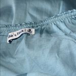 Abercrombie & Fitch NWOT  Blue Button Mara Halter Vest Backless Mini Dress M Photo 2