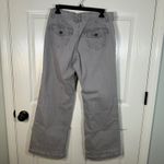 Jeanstar Gray Denim Wide Leg Sailor Jeans Womens‎ Pants Button Detail Western Size 12 Photo 2