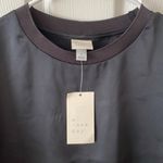 A New Day short sleeve satin blouse Photo 4