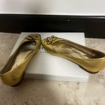 Leather Elegant Gold Women's Shoes Size 7 Photo 6