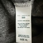 Sol Angeles  Gray Good Vibes Sweatshirt TikTok Streetwear Wide Neck Relaxed XL Photo 2