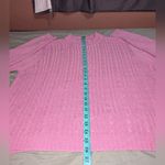 Vintage Haband! Cable Knit Sweater Women's Dusty Pink Size undefined Photo 4