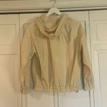 American Eagle  cream cotton hooded pullover sweater size xs Photo 5