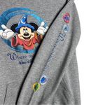 Disney  Sweatshirt Women Small Gray Fantasia Where the Magic Lives Mickey Vintage Photo 3