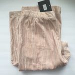 Marc New York NWT blush barbiecore velvet lounge ankle pants, size medium Photo 6