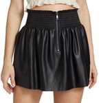 Ramy Brook NWOT Faux Leather Mini Skirt Photo 0