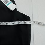 Carmen Marc Valvo  Black Beaded-Neck Halter Top Size 16 NWT Photo 5