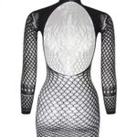 Black Hollow Out High Round Neck High Photo 12