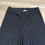 Princess Polly Latiana Terry Cloth Pants Black Size 4 Photo 3