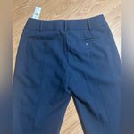 Loft NWT Anne Taylor Ladies 4 curvy through the hip Navy ankle slim pants Photo 1