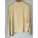 Madewell Champagne Long Sleeve Turtleneck Pullover Sweatshirt Plus Size 3X NWT Photo 3