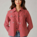 Quacker Factory Vintage jean jacket embellished with rhinestone dragonflies Photo 0