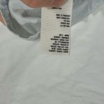 Free People  Winona Denim Chambray Ruffle Sleeveless Tank Top- Size Small Photo 11