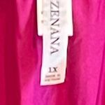 Zenana Outfitters NWOT Lined Active Shorts, Pink, 1X Photo 6