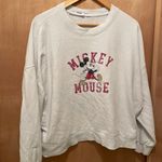 Disney x gap Mickey sweatshirt size medium multiple blue stains as seen in picture Photo 0