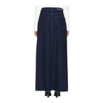 FAVORITE DAUGHTER The Sunny Low Slung A line Maxi Denim Skirt Size 26 NWT Blue Photo 2