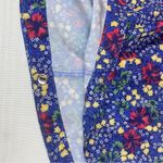 Ann Taylor Floral Poncho Rain Hooded Rain Coat Photo 15