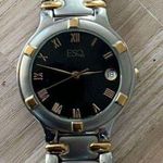 ESQ by Movado Rare Black Dial Watch Two Photo 4