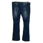 SO ‎ Women's Jeans Buttons on the Right Side Size 17 31" Inseam x 18 1/2" Waist Photo 1