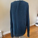 Athleta  Mindset Sweatshirt Teal L Pullover Activewear Athleisure Yoga Tulip-Edge Photo 2