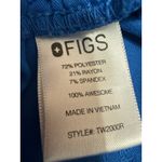 FIGS Women's Blue Drawstring Mid Rise Tapered Medical Nurse Scrub Pants Size XS Photo 3