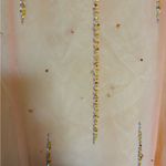 Orange Beaded Maxi Dress Size M Photo 1