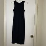 Marine layer  Lexi Rib Daytime Midi bodycon black Dress small Photo 6